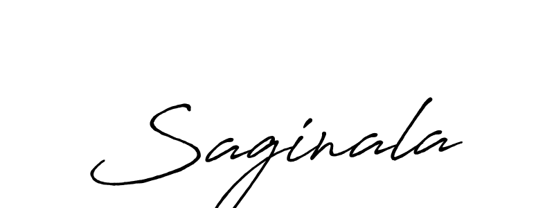 Design your own signature with our free online signature maker. With this signature software, you can create a handwritten (Antro_Vectra_Bolder) signature for name Saginala. Saginala signature style 7 images and pictures png