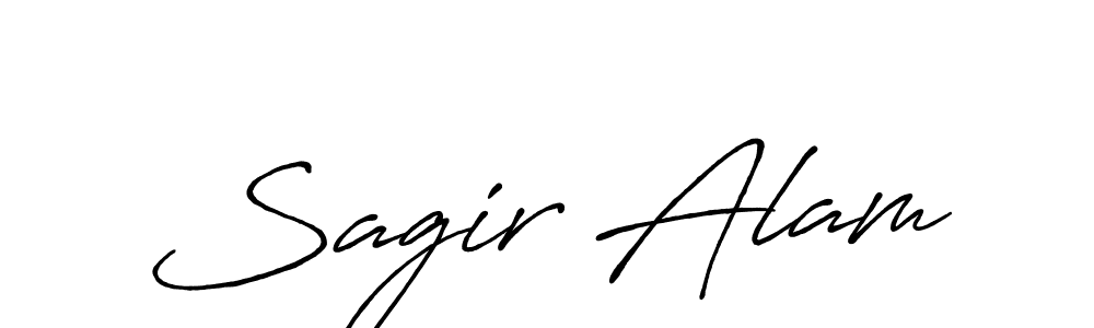 Make a beautiful signature design for name Sagir Alam. Use this online signature maker to create a handwritten signature for free. Sagir Alam signature style 7 images and pictures png