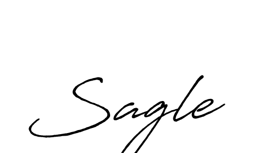 Make a beautiful signature design for name Sagle. Use this online signature maker to create a handwritten signature for free. Sagle signature style 7 images and pictures png