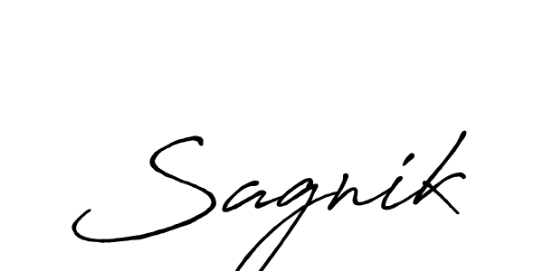 Best and Professional Signature Style for Sagnik. Antro_Vectra_Bolder Best Signature Style Collection. Sagnik signature style 7 images and pictures png