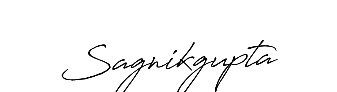 It looks lik you need a new signature style for name Sagnikgupta. Design unique handwritten (Antro_Vectra_Bolder) signature with our free signature maker in just a few clicks. Sagnikgupta signature style 7 images and pictures png
