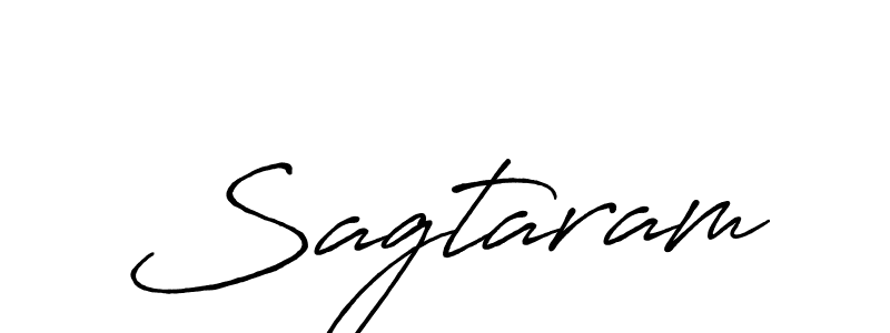 Sagtaram stylish signature style. Best Handwritten Sign (Antro_Vectra_Bolder) for my name. Handwritten Signature Collection Ideas for my name Sagtaram. Sagtaram signature style 7 images and pictures png