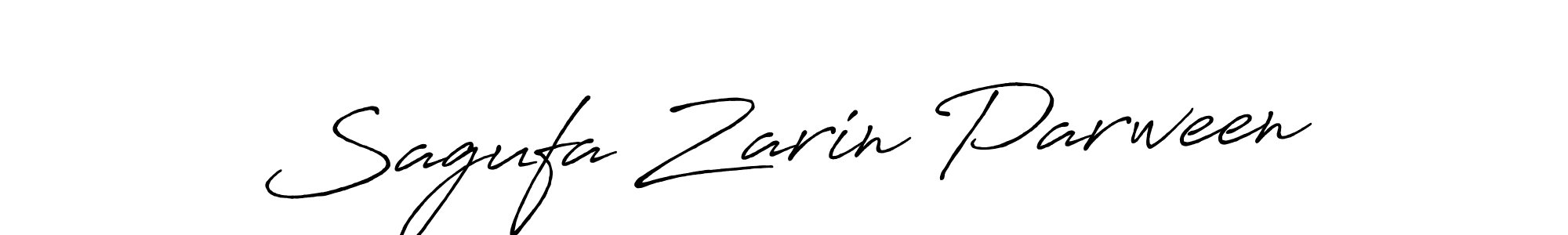 Make a beautiful signature design for name Sagufa Zarin Parween. Use this online signature maker to create a handwritten signature for free. Sagufa Zarin Parween signature style 7 images and pictures png