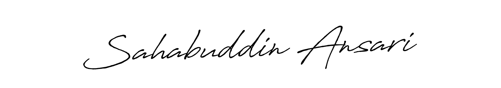 You can use this online signature creator to create a handwritten signature for the name Sahabuddin Ansari. This is the best online autograph maker. Sahabuddin Ansari signature style 7 images and pictures png