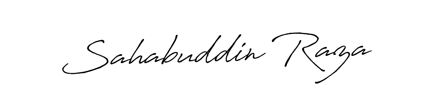 You should practise on your own different ways (Antro_Vectra_Bolder) to write your name (Sahabuddin Raza) in signature. don't let someone else do it for you. Sahabuddin Raza signature style 7 images and pictures png