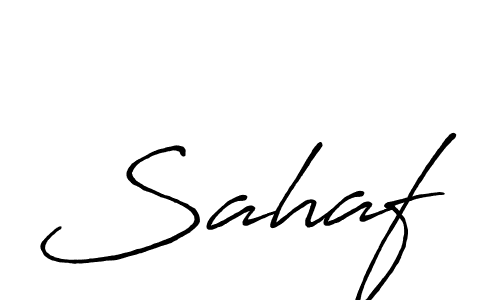 How to make Sahaf name signature. Use Antro_Vectra_Bolder style for creating short signs online. This is the latest handwritten sign. Sahaf signature style 7 images and pictures png