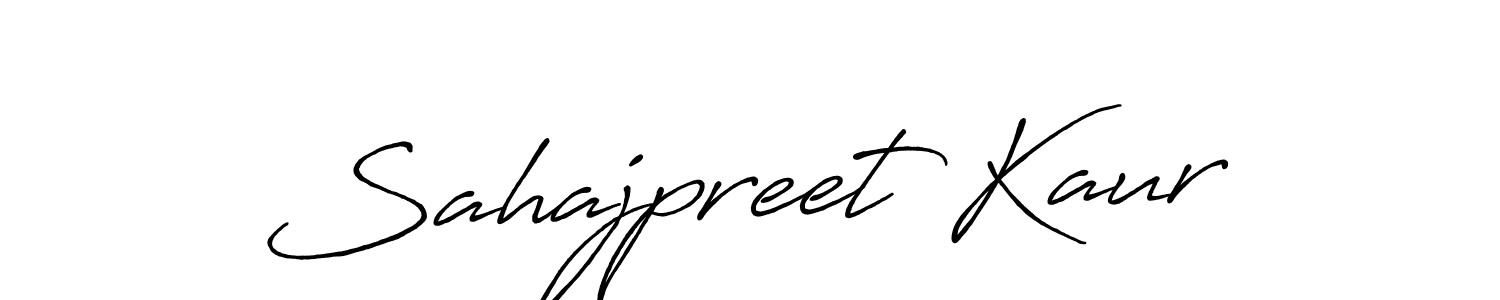 Make a beautiful signature design for name Sahajpreet Kaur. Use this online signature maker to create a handwritten signature for free. Sahajpreet Kaur signature style 7 images and pictures png