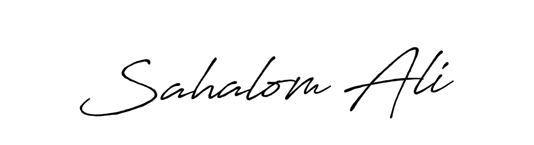 It looks lik you need a new signature style for name Sahalom Ali. Design unique handwritten (Antro_Vectra_Bolder) signature with our free signature maker in just a few clicks. Sahalom Ali signature style 7 images and pictures png