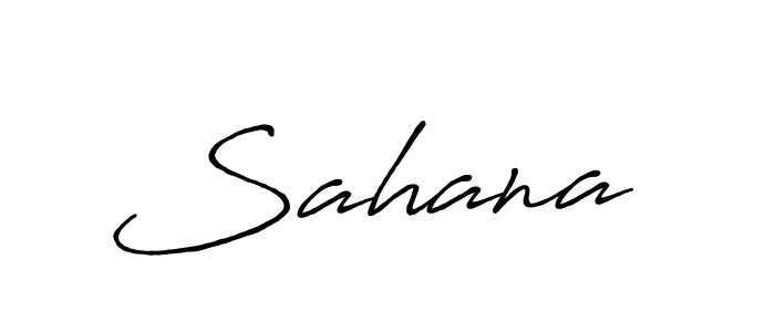 It looks lik you need a new signature style for name Sahana . Design unique handwritten (Antro_Vectra_Bolder) signature with our free signature maker in just a few clicks. Sahana  signature style 7 images and pictures png