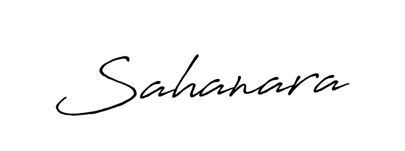 Once you've used our free online signature maker to create your best signature Antro_Vectra_Bolder style, it's time to enjoy all of the benefits that Sahanara name signing documents. Sahanara signature style 7 images and pictures png