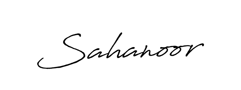 Also we have Sahanoor name is the best signature style. Create professional handwritten signature collection using Antro_Vectra_Bolder autograph style. Sahanoor signature style 7 images and pictures png