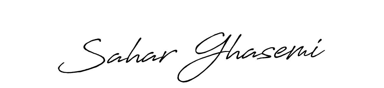 Once you've used our free online signature maker to create your best signature Antro_Vectra_Bolder style, it's time to enjoy all of the benefits that Sahar Ghasemi name signing documents. Sahar Ghasemi signature style 7 images and pictures png
