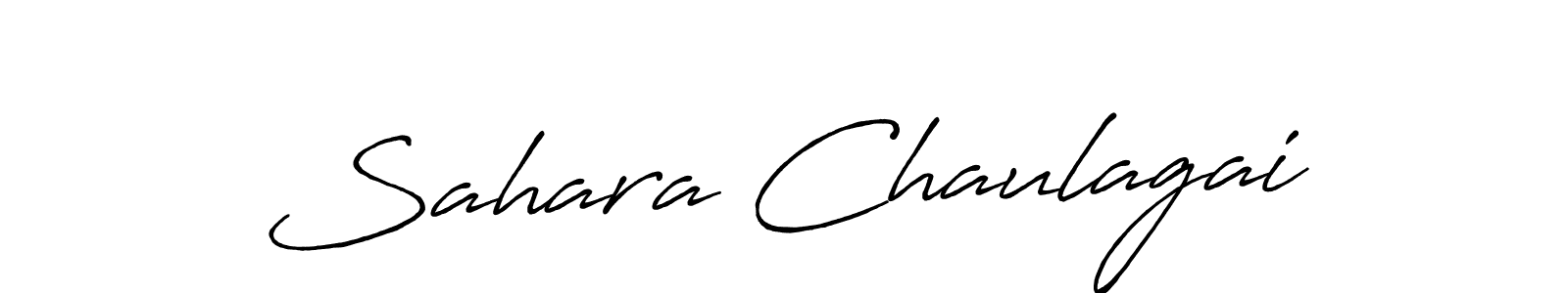 It looks lik you need a new signature style for name Sahara Chaulagai. Design unique handwritten (Antro_Vectra_Bolder) signature with our free signature maker in just a few clicks. Sahara Chaulagai signature style 7 images and pictures png