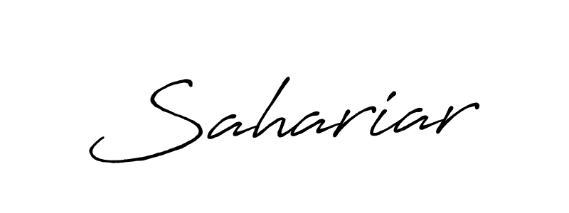 Sahariar stylish signature style. Best Handwritten Sign (Antro_Vectra_Bolder) for my name. Handwritten Signature Collection Ideas for my name Sahariar. Sahariar signature style 7 images and pictures png