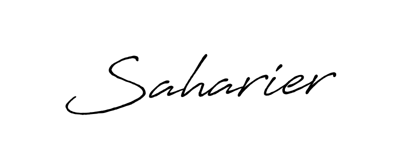 This is the best signature style for the Saharier name. Also you like these signature font (Antro_Vectra_Bolder). Mix name signature. Saharier signature style 7 images and pictures png