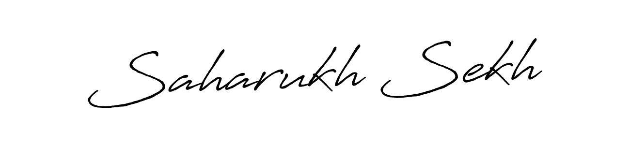 Make a beautiful signature design for name Saharukh Sekh. Use this online signature maker to create a handwritten signature for free. Saharukh Sekh signature style 7 images and pictures png