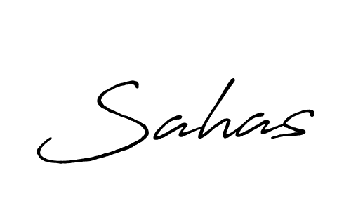 Best and Professional Signature Style for Sahas. Antro_Vectra_Bolder Best Signature Style Collection. Sahas signature style 7 images and pictures png