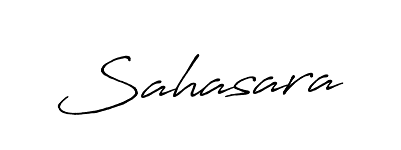 Sahasara stylish signature style. Best Handwritten Sign (Antro_Vectra_Bolder) for my name. Handwritten Signature Collection Ideas for my name Sahasara. Sahasara signature style 7 images and pictures png