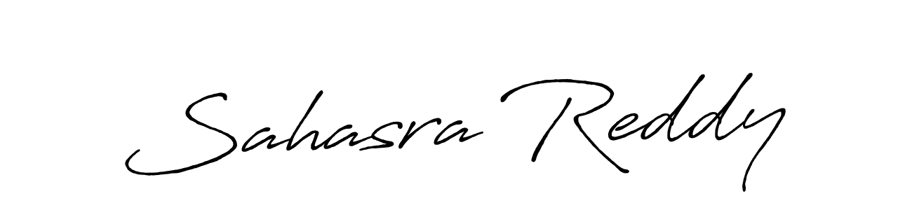 Antro_Vectra_Bolder is a professional signature style that is perfect for those who want to add a touch of class to their signature. It is also a great choice for those who want to make their signature more unique. Get Sahasra Reddy name to fancy signature for free. Sahasra Reddy signature style 7 images and pictures png