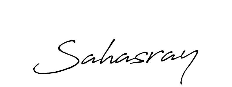 How to make Sahasray signature? Antro_Vectra_Bolder is a professional autograph style. Create handwritten signature for Sahasray name. Sahasray signature style 7 images and pictures png