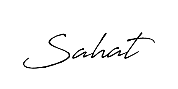 Once you've used our free online signature maker to create your best signature Antro_Vectra_Bolder style, it's time to enjoy all of the benefits that Sahat  name signing documents. Sahat  signature style 7 images and pictures png