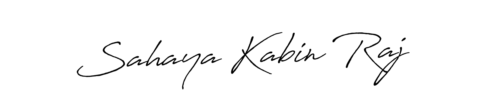 See photos of Sahaya Kabin Raj official signature by Spectra . Check more albums & portfolios. Read reviews & check more about Antro_Vectra_Bolder font. Sahaya Kabin Raj signature style 7 images and pictures png