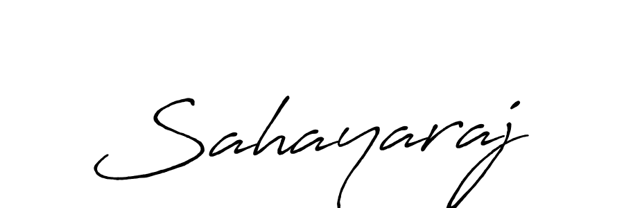 It looks lik you need a new signature style for name Sahayaraj. Design unique handwritten (Antro_Vectra_Bolder) signature with our free signature maker in just a few clicks. Sahayaraj signature style 7 images and pictures png