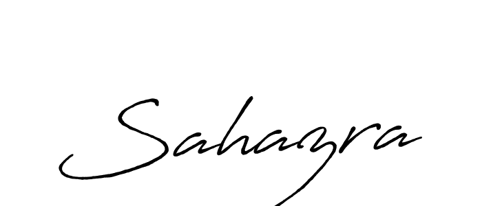 Antro_Vectra_Bolder is a professional signature style that is perfect for those who want to add a touch of class to their signature. It is also a great choice for those who want to make their signature more unique. Get Sahazra name to fancy signature for free. Sahazra signature style 7 images and pictures png
