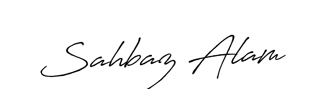 Once you've used our free online signature maker to create your best signature Antro_Vectra_Bolder style, it's time to enjoy all of the benefits that Sahbaz Alam name signing documents. Sahbaz Alam signature style 7 images and pictures png