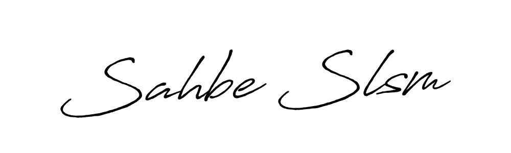 Check out images of Autograph of Sahbe Slsm name. Actor Sahbe Slsm Signature Style. Antro_Vectra_Bolder is a professional sign style online. Sahbe Slsm signature style 7 images and pictures png