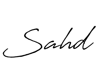 You should practise on your own different ways (Antro_Vectra_Bolder) to write your name (Sahd) in signature. don't let someone else do it for you. Sahd signature style 7 images and pictures png