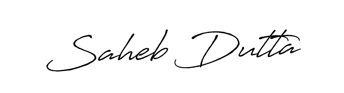Once you've used our free online signature maker to create your best signature Antro_Vectra_Bolder style, it's time to enjoy all of the benefits that Saheb Dutta name signing documents. Saheb Dutta signature style 7 images and pictures png