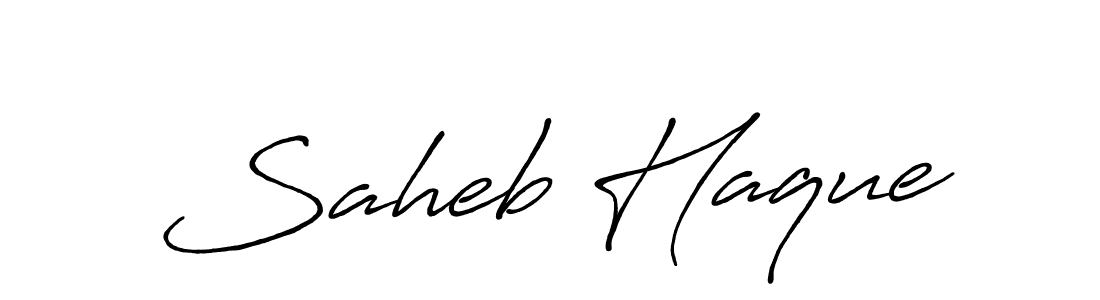 Make a short Saheb Haque signature style. Manage your documents anywhere anytime using Antro_Vectra_Bolder. Create and add eSignatures, submit forms, share and send files easily. Saheb Haque signature style 7 images and pictures png