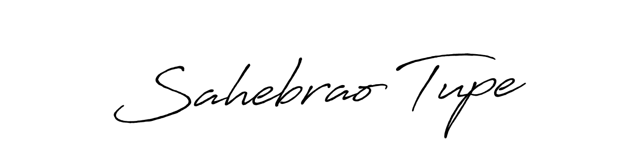 Also You can easily find your signature by using the search form. We will create Sahebrao Tupe name handwritten signature images for you free of cost using Antro_Vectra_Bolder sign style. Sahebrao Tupe signature style 7 images and pictures png