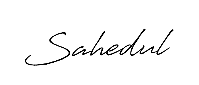 Antro_Vectra_Bolder is a professional signature style that is perfect for those who want to add a touch of class to their signature. It is also a great choice for those who want to make their signature more unique. Get Sahedul name to fancy signature for free. Sahedul signature style 7 images and pictures png