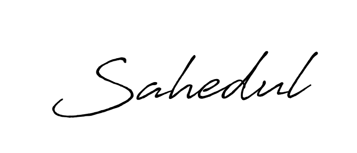 Antro_Vectra_Bolder is a professional signature style that is perfect for those who want to add a touch of class to their signature. It is also a great choice for those who want to make their signature more unique. Get Sahedul name to fancy signature for free. Sahedul signature style 7 images and pictures png