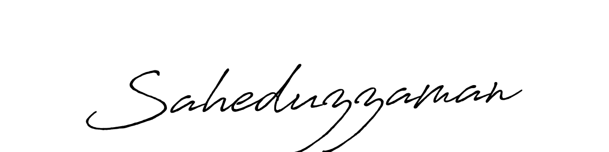 It looks lik you need a new signature style for name Saheduzzaman. Design unique handwritten (Antro_Vectra_Bolder) signature with our free signature maker in just a few clicks. Saheduzzaman signature style 7 images and pictures png