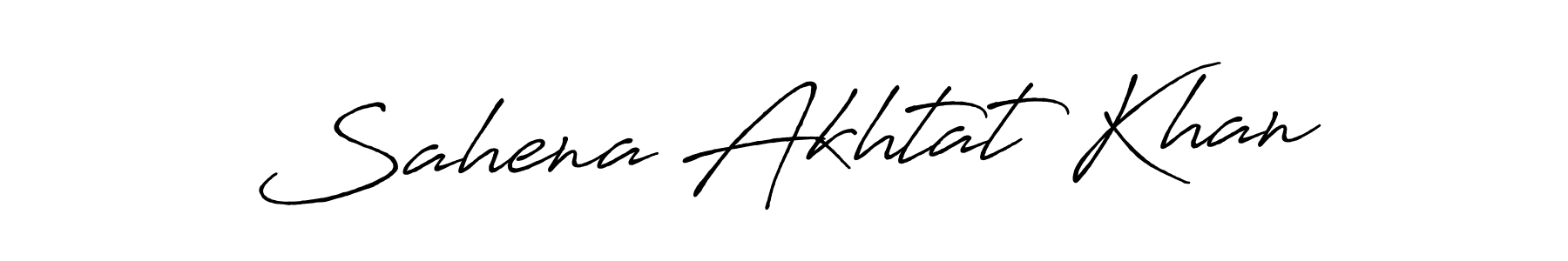 Also we have Sahena Akhtat Khan name is the best signature style. Create professional handwritten signature collection using Antro_Vectra_Bolder autograph style. Sahena Akhtat Khan signature style 7 images and pictures png