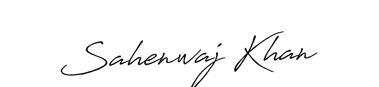 Make a beautiful signature design for name Sahenwaj Khan. Use this online signature maker to create a handwritten signature for free. Sahenwaj Khan signature style 7 images and pictures png