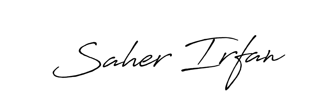 Check out images of Autograph of Saher Irfan name. Actor Saher Irfan Signature Style. Antro_Vectra_Bolder is a professional sign style online. Saher Irfan signature style 7 images and pictures png