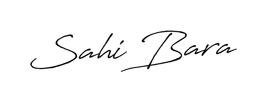 Once you've used our free online signature maker to create your best signature Antro_Vectra_Bolder style, it's time to enjoy all of the benefits that Sahi Bara name signing documents. Sahi Bara signature style 7 images and pictures png