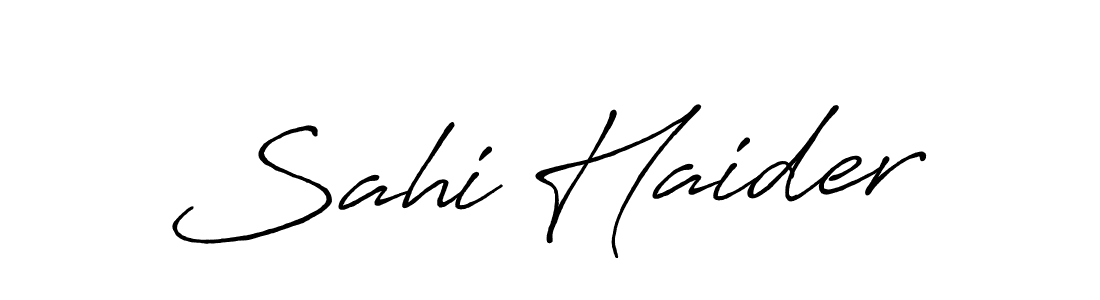 You should practise on your own different ways (Antro_Vectra_Bolder) to write your name (Sahi Haider) in signature. don't let someone else do it for you. Sahi Haider signature style 7 images and pictures png