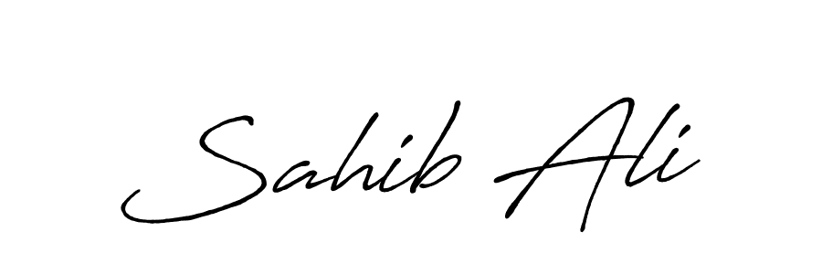 Make a beautiful signature design for name Sahib Ali. Use this online signature maker to create a handwritten signature for free. Sahib Ali signature style 7 images and pictures png