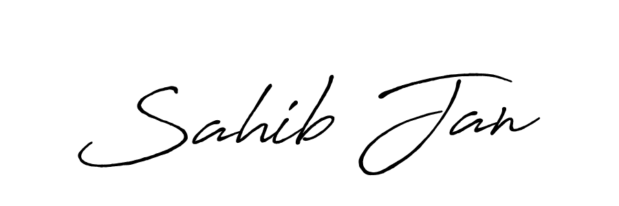 Once you've used our free online signature maker to create your best signature Antro_Vectra_Bolder style, it's time to enjoy all of the benefits that Sahib Jan name signing documents. Sahib Jan signature style 7 images and pictures png