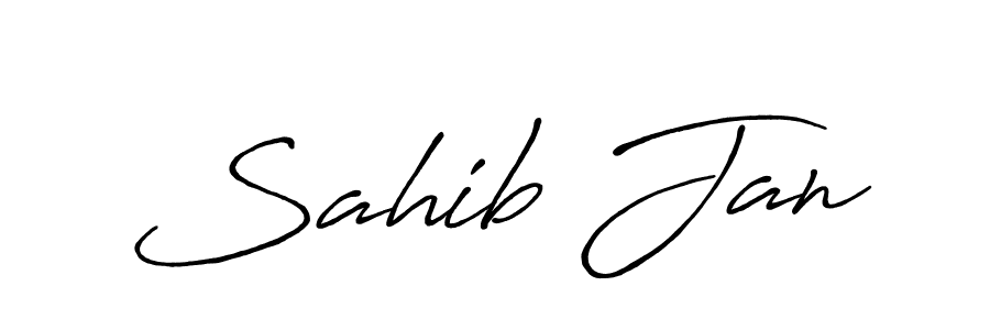 Make a beautiful signature design for name Sahib Jan. Use this online signature maker to create a handwritten signature for free. Sahib Jan signature style 7 images and pictures png