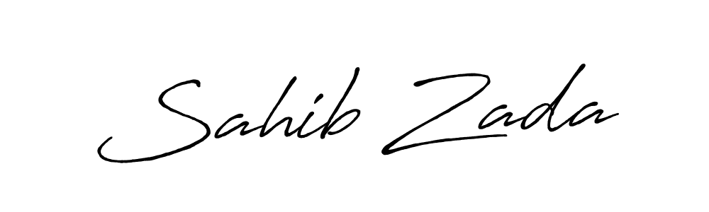 You should practise on your own different ways (Antro_Vectra_Bolder) to write your name (Sahib Zada) in signature. don't let someone else do it for you. Sahib Zada signature style 7 images and pictures png