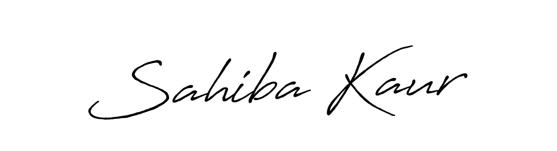 It looks lik you need a new signature style for name Sahiba Kaur. Design unique handwritten (Antro_Vectra_Bolder) signature with our free signature maker in just a few clicks. Sahiba Kaur signature style 7 images and pictures png