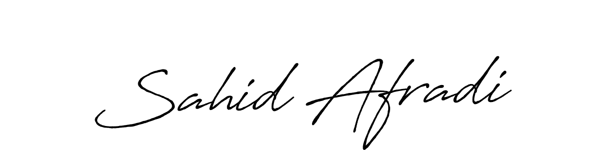 How to make Sahid Afradi signature? Antro_Vectra_Bolder is a professional autograph style. Create handwritten signature for Sahid Afradi name. Sahid Afradi signature style 7 images and pictures png