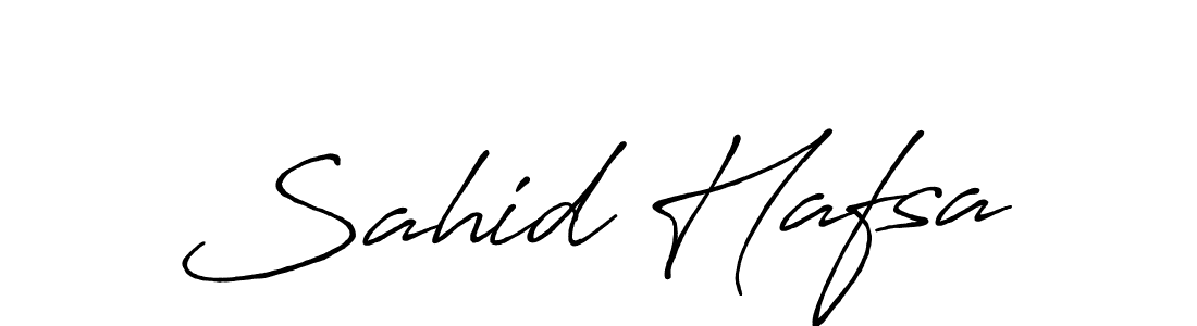 It looks lik you need a new signature style for name Sahid Hafsa. Design unique handwritten (Antro_Vectra_Bolder) signature with our free signature maker in just a few clicks. Sahid Hafsa signature style 7 images and pictures png