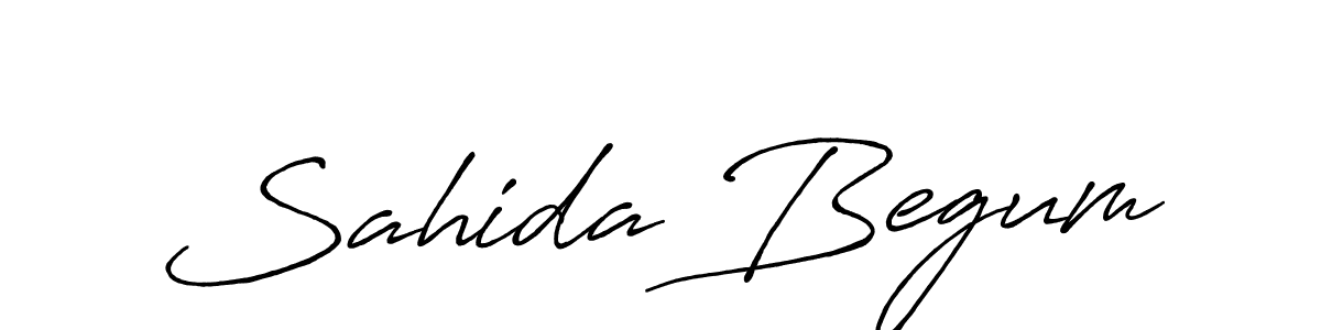 if you are searching for the best signature style for your name Sahida Begum. so please give up your signature search. here we have designed multiple signature styles  using Antro_Vectra_Bolder. Sahida Begum signature style 7 images and pictures png